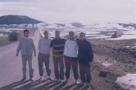 here i am in snow time trip