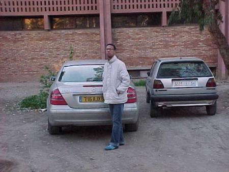 outside of the hotel in marrakech