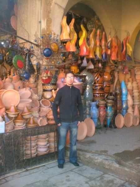 some traditional heritage behind me
