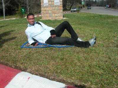 relaxation on the grass
