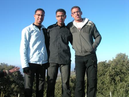 adil , soufiane and karim meeeeee