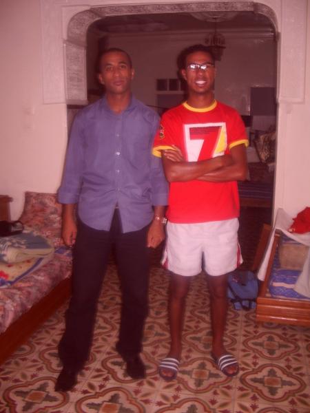 mouhcine the police officer and i